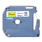 Brother Label/Ribbon Cartridge, Yellow, 1/2 in W MK631 - alternate 1