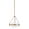 Troy Lighting Kade 1 Light Pendant, Patina Brass, 16.25 In x 16 In F4516-PBR - alternate 1