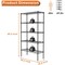 Infinipower Storage Shelves 3-Tier Shelves Adjustable Metal Wire Racks Storage Shelving, Heavy Duty 3A88HKSHELFZWJ5L - alternate 7