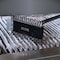 Carlisle Foodservice Sparta Broiler Master Grill Brush and Scraper with Handle, Metal Bristles, 30.5" Black Wood Handle 4029000 - alternate 5
