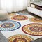 Jonathan Y Circus Medallion High-Low Red/Blue 5 ft. x 8 ft. Indoor/Outdoor Area Rug AMC106A-5 - alternate 8