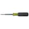 Klein Tools Multi-Bit Screwdriver, 1/4 in, 5/16 in Drive Size, Phillips, Slotted Style, 4-Piece 32559 - alternate 1