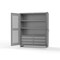 Strong Hold 14 GA Extra Heavy Duty Ventilated (Diamond) Cabinet with Half-Width Drawers 56-V-243-6/5DB-L - alternate 3