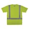 Ergodyne L Lime Class 2 Essential Hi-Vis T-Shirt 8282 - alternate 4