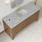 James Martin Vanities Hudson 60" Sgl Vanity, Honey Oak w/ 3 CM Victorian Silver Silestone Top w/FreePower Wireless Charger 435-V60S-HNO-FVSL - alternate 10