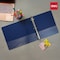 Deli Std Duty View Binder 2in, Letter, D-Ring, PVC-Free, Navy, 6PK CF569-DB - alternate 4