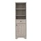 Homeroots 17" Light Gray Wood Freestanding Single Door Bathroom Vanity 479919 - alternate 3