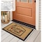 Gardenised Heavy Duty Coco Coir Doormat - Non Slip PVC Baking Embossed Design, Hearty Welcome Home QI004883 - alternate 6