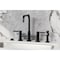 Kingston Brass Bridge Kitchen Faucet with Brass Sprayer, Matte Black KS8280DKLBS - alternate 6