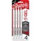 Sharpie S-Gel Pens, 0.7 mm Medium Pen Point, Black Ink, Gel-based, White Metal Barrel, 6PK 2126207 - alternate 2