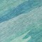 Homeroots 8' Turquoise Round Striped Washable Indoor Outdoor Area Rug 608153 - alternate 9