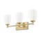 Z-Lite Oren 3-Light Vanity, 24 in W, Modern Gold 7004-3V-MGLD - alternate 7