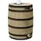 Good Ideas Rain Wizard 50 Gallon Rain Barrel With Darkened Ribs - Khaki RW50-DR-KHA - alternate 1