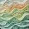 Homeroots 9' X 12' Teal Blue Abstract Washable Indoor Outdoor Area Rug 608080 - alternate 8