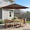 Villacera 9-Foot Outdoor Patio Umbrella, Brown 83-OUT5441 - alternate 11