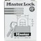 Master Lock 1-3/4'' Multi-Spring Warded Keyed Alike Padlock 500KA-370 - alternate 1