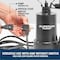 Superior 1/3 HP, Cast Iron Submersible Sump Pump, with Piggy-Back Vertical Float Switch 92341 - alternate 6