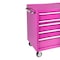 The Original Pink Box 41-Inch 9-Drawer Rolling Tool Cabinet, Pink PB412409R - alternate 4
