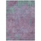 Homeroots 9' X 12' Lavender And Teal Blue Abstract Washable Indoor Outdoor Area Rug 618452 - alternate 9