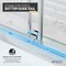 Anzzi 76in x 56-60 in. Frameless Sliding Shower Door in Polished Chrome , 3/8in Tempered Clear Glass SD-AZ21-02CH - alternate 11