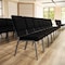 Flash Furniture 18.5"W Stacking Church Chair in Black Fabric, 4PK 4-FD-CH02185-SV-JP02-GG - alternate 10