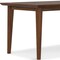 Homeroots 60" Walnut Wood Dining Table 640700 - alternate 5
