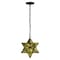 Jonathan Y Stella 12" Moravian Star Metal/Clear Glass LED Pendant, Oil Rubbed Bronze/Yellow Mercury Glass JYL9072D - alternate 8