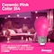 Bulbrite 25-Watt Equivalent Ceramic Pink Color S14 Weatherproof Outdoor E26 Medium Base LED Light Bulb, 10PK 862323 - alternate 7