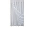 Homeroots White Sheer and Grid Shower Curtain and Liner Set 399750 - alternate 5