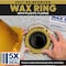 Everflow Extra Thick Toilet Wax Ring Gasket w/ Flange Fits 3''&4'' Waste Lines TRZR1004 - alternate 7