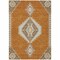 Homeroots 9' X 12' Copper Brown And Ivory Oriental Washable Indoor Outdoor Area Rug 598398 - alternate 8