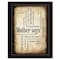 Homeroots Mother Says 2 Black Framed Print Wall Art 405576 - alternate 1