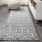 Jonathan Y Aksil Moroccan Beni Souk Gray/Cream 2 ft. x 8 ft. Runner Rug MOH208C-28 - alternate 1