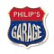 Signmission Philip's Garage, 18 Inch X 18 Inch, Plastic Sign SHI-P-18-383-PHILIP - alternate 1