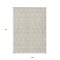 Homeroots 9' X 12' Beige And Ivory Geometric Washable Indoor Outdoor Area Rug 595707 - alternate 9