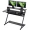 Homeroots Black Modern Versatile Writing Desk 473245 - alternate 4