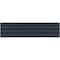 Apollo Tile Arte 1.97 in. x 7.87 in. Matte Blue Ceramic Subway Deco Wall and Floor Tile 4.1 sq. ft./case, 38PK RID88NAVDECM - alternate 1