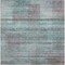 Homeroots 3' X 5' Teal Blue Gray And Charcoal Striped Washable Indoor Outdoor Area Rug 588070 - alternate 7