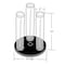 Azar Displays 3-Pole Vertical Revolving Counter Bracelet Display.12in H x 9in Dia. 900069 - alternate 3