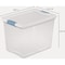 Sterilite 25 Qt./24L White Latching Box 14958006 - alternate 3