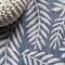 Jonathan Y Nevis Palm Frond Navy/Ivory 8 ft Round Indoor/Outdoor Area Rug SMB119B-8R - alternate 7