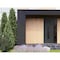 Vdomdoors Front Exterior Prehung Steel Door Ronex1477 Black Enamel Sidelight and Transom Window Sidelite RONEX1477EXD-BLK-W36+12xH80+16-LH-I - alternate 6