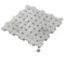 Apollo Tile 12x12 Bianco Carrara, Bardiglio Nuvolato Marble Polished Floor and Wall Mosaic Tile 5 sqft/case, 5PK APLSE88B10A - alternate 9