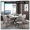Leisuremod Ethora Collection Modern Wooden Dining Chair in Light Taupe, 4PK EC22LT4 - alternate 10