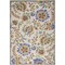 Homeroots 4' X 6' Ivory And Blue Indoor Outdoor Area Rug 527613 - alternate 8