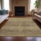 Homeroots 3' X 5' Artichoke Green And Ivory Geometric Washable Indoor Outdoor Area Rug 630483 - alternate 8