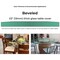 Fab Glass And Mirror 58in. Clear Round Glass Table Top, 1/2in. Thickness Tempered Beveled Edge Polished 58RT12THBETE - alternate 8