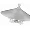 Z-Lite Rialto 5 Light Pendant, Signature Pewter/Signature Pewter, 22 In W x 14.5 In H 1953-22SPT - alternate 6