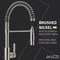 Anzzi Touchless PullDown Faucet with Fan Sprayer, Brushed Nickel KF-AZ303BN - alternate 9