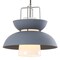 Jonathan Y Paul 11" Farmhouse Metal LED Pendant, Gray JYL6139A - alternate 13
